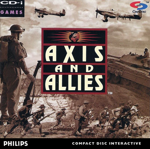Axis and Allies box art for CD-i